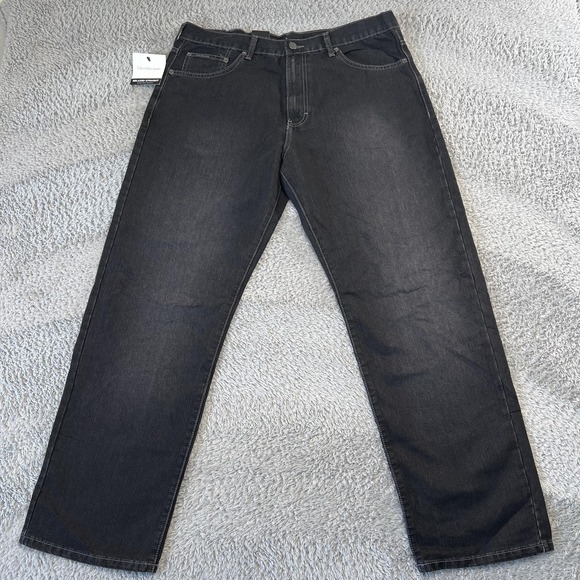 Calvin Klein Jeans Other - Calvin Klein Jeans Jeans Mens 36x31 Black Relaxed Straight NWT Office Casual